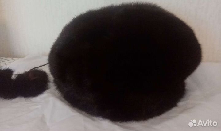 Берет женский норковый