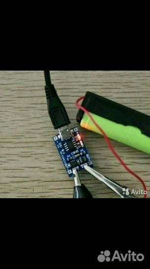 Зарядка для аккумуляторов li-ion 18650 с 0 вольт