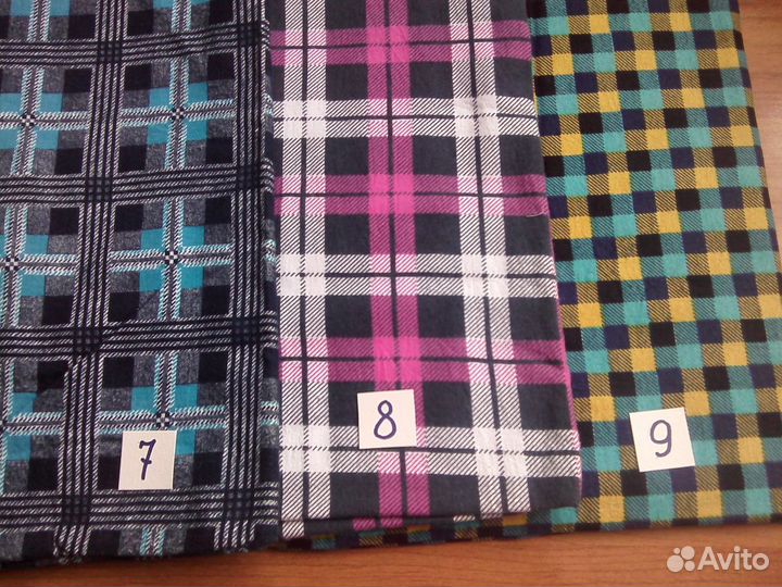 Ткань фланель хлопчатобумажная с ворсом