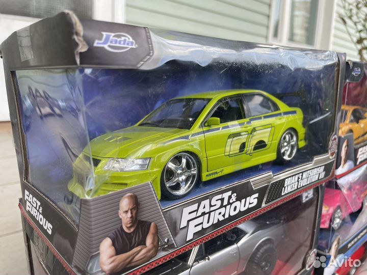 Машинки Fast, jada, 1:24