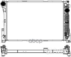 Радиатор системы охлаждения 33118503 Sakura