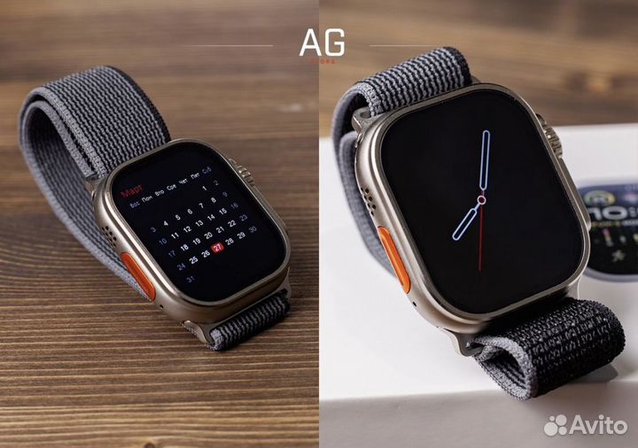 Apple Watch Ultra 2(яблоко при включении)