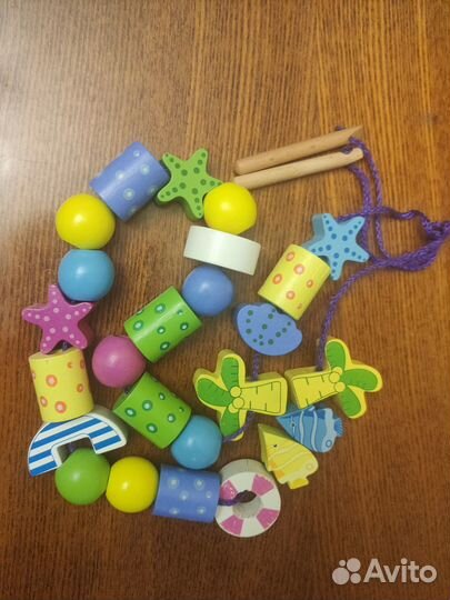 Деревянная шнуровка