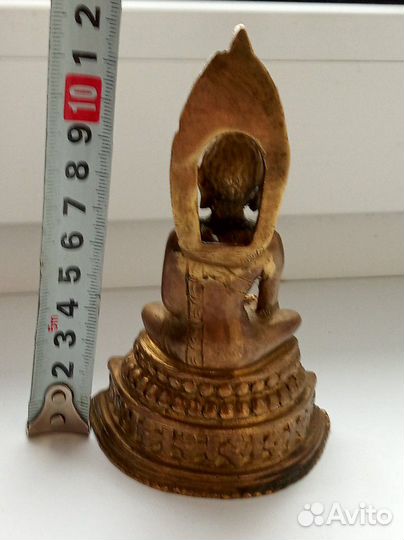 Бронзовая статуэтка. Будда. оригинал