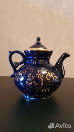 Заварочный чайник Султан гжель кобальт
