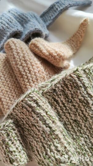 Вязаный шарф/косынка