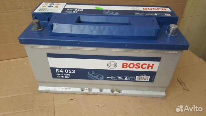 Бу аккумулятор Bosch S4 013 95Ач 800А