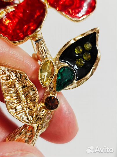 Крупная Брошка Флуира