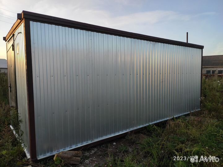 Аренда бытовки вагончика новая 6x2.4