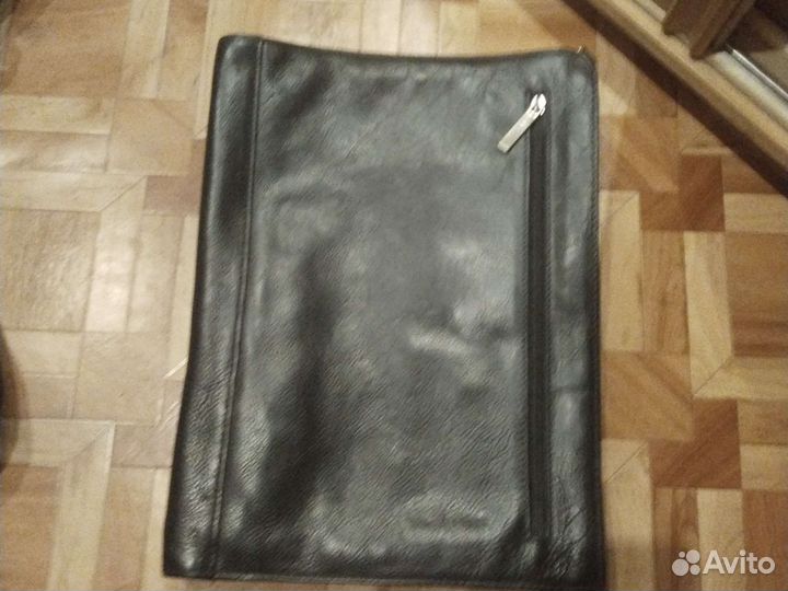 Кожаная папка для документов a4
