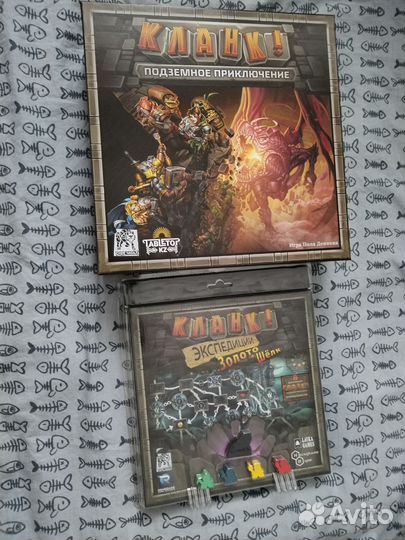 Настольная игра Кланк с дополнением