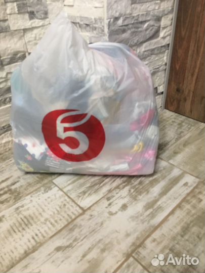 Пакет одежды на девочку от 0 до года