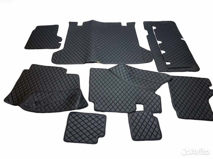 Ковер в багажник 3D Toyota LC Prado 150 5 мест Q62