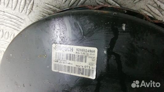 Вакуумный усилитель тормозов citroen xsara picasso