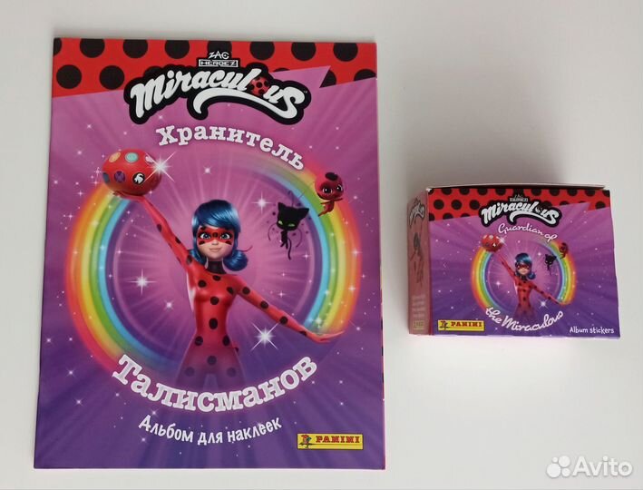 Panini Леди-Баг и Супер-Кот - Альбом и блок