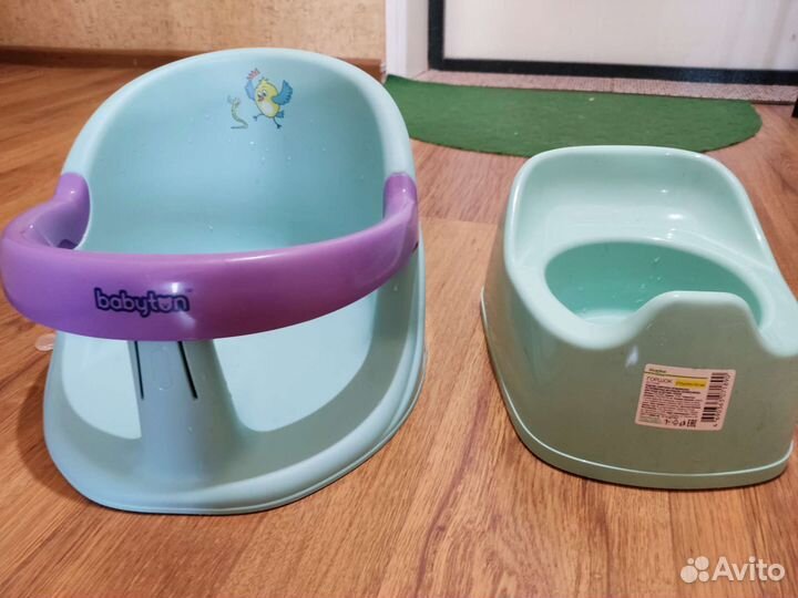 Горшок детский, и сидушка для ванны