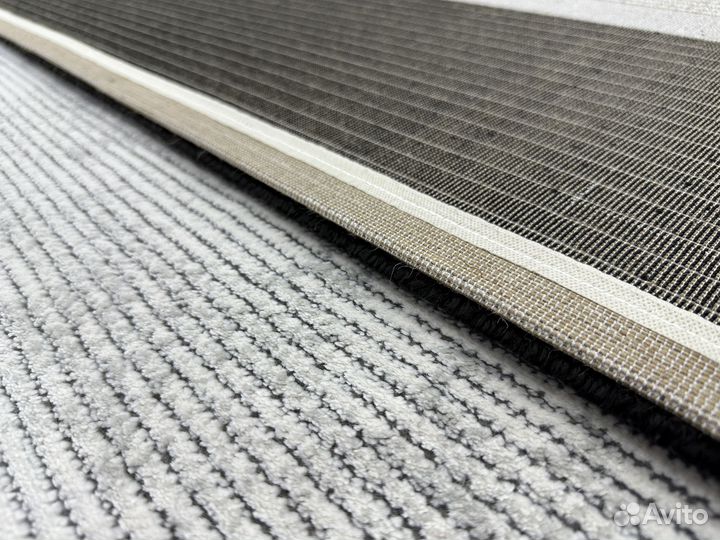 Ковер новый, черный 200х400см