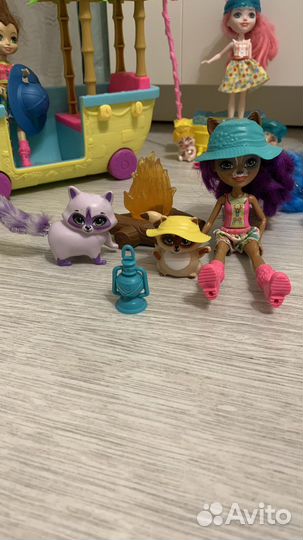 Куклы enchantimals с питомцами