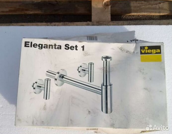 Сифон для раковины Viega Eleganta Set 1 (492 489)