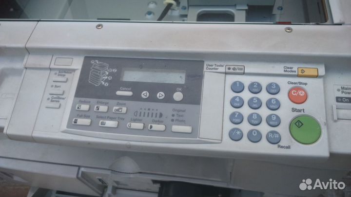 Мфу Ricoh Aficio 1018 ч/б лазерная печать