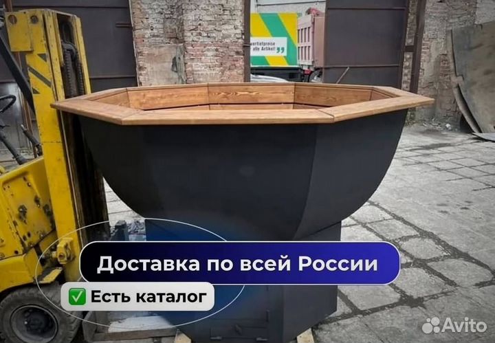 Банный чан с доставкой до участка