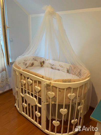 Кроватка-Трансформер / манеж /матрас
