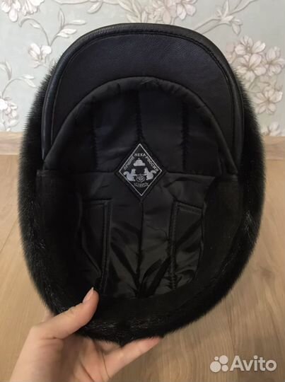 Мужская кепка из нерпы