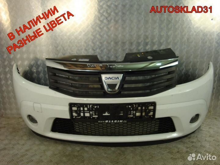 Бампер передний Renault Sandero 1 8200526596