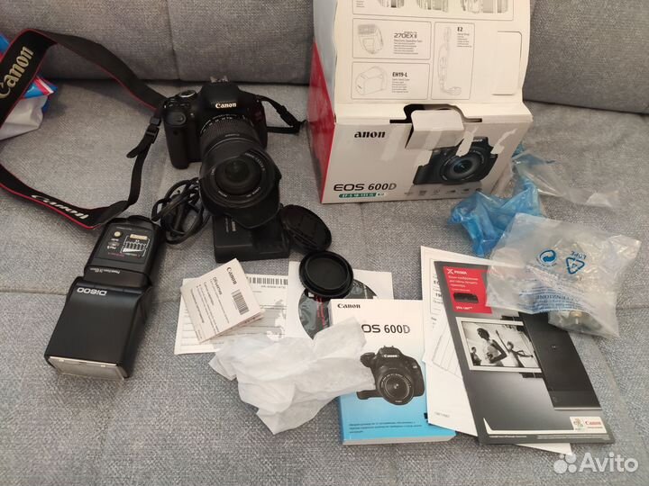 Фотоаппарат Canon 600D