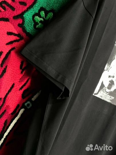 Хлопковая футболка stussy DOG lux