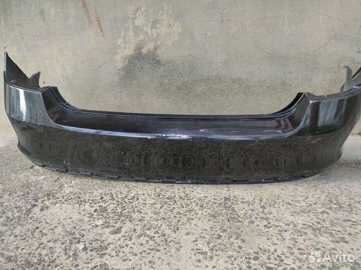 Задний бампер skoda rapid