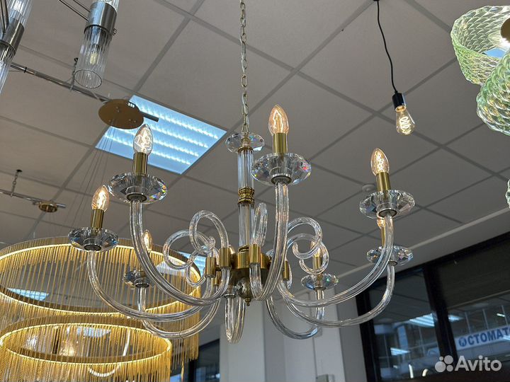Люстра хрустальная