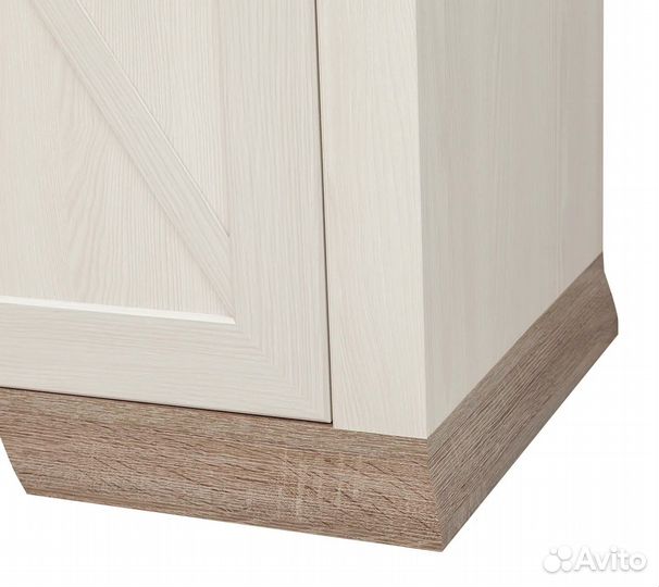 Тумба Marselle (Марсель) KOM2W3S1K ясень снежный/д