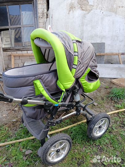 Коляска и велосипед