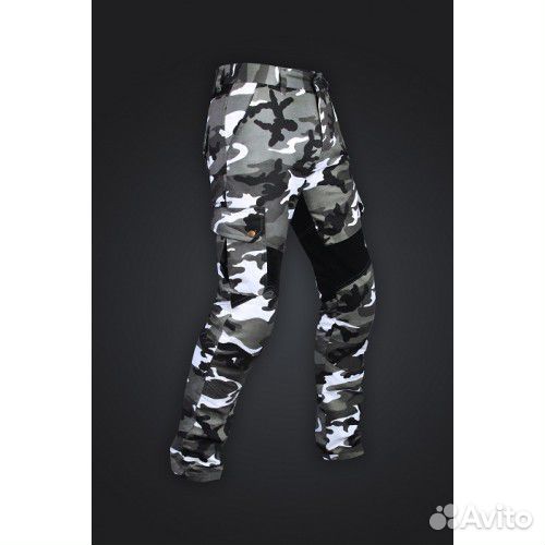 Мотоджинсы мотоштаны камуфляж predator