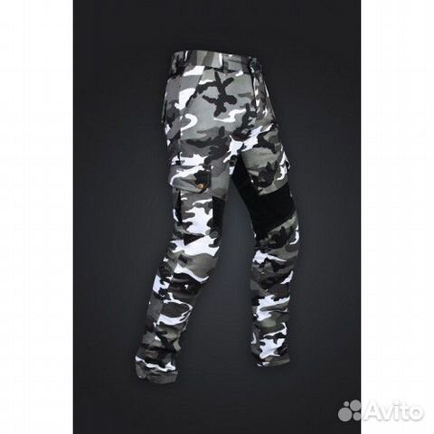 Мотоджинсы мотоштаны камуфляж predator