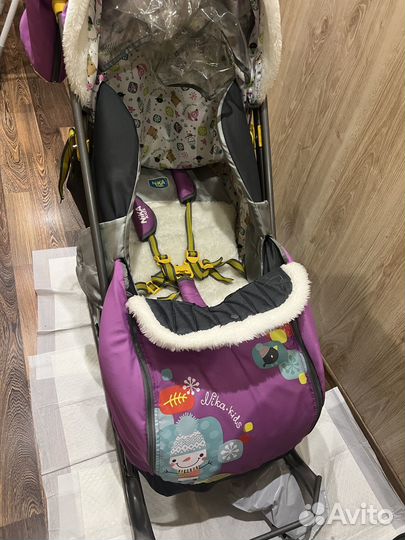 Детские санки коляска бу