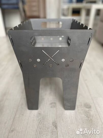 Мангал разборный туристический (2мм)