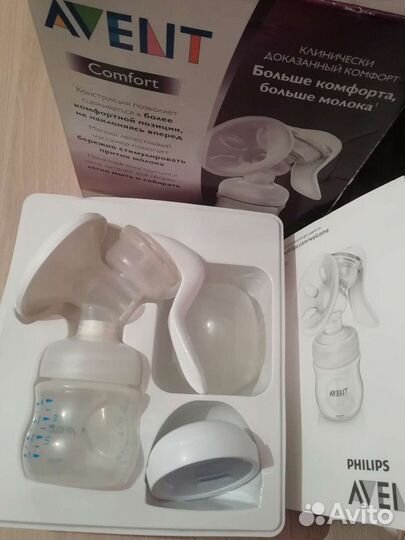 Молокоотсос ручной philips avent