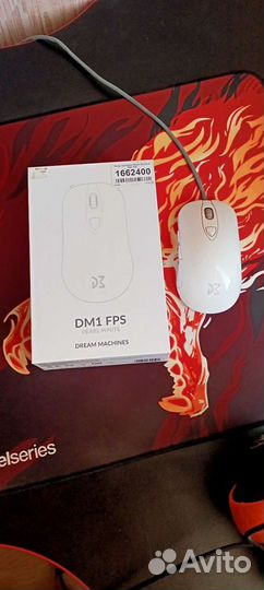 Игровая мышь DM1 FPS + Коврик