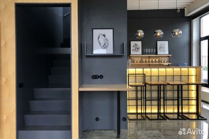 Аренда лофта с выходом на оборудованную крышу