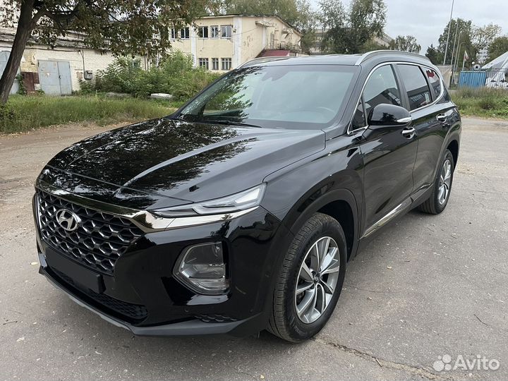 Hyundai Santa Fe 2.0 AT, 2019, 71 000 км