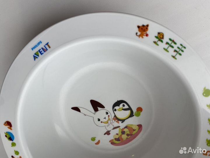 Тарелка Avent Philips 12 мес+ 450 мл