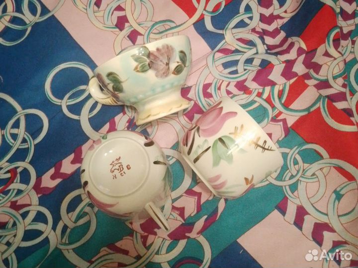 Чашки без блюдец СССР