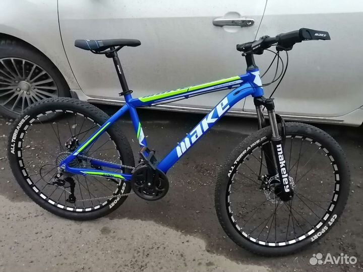 Горный алюминиевый велосипед маке новый