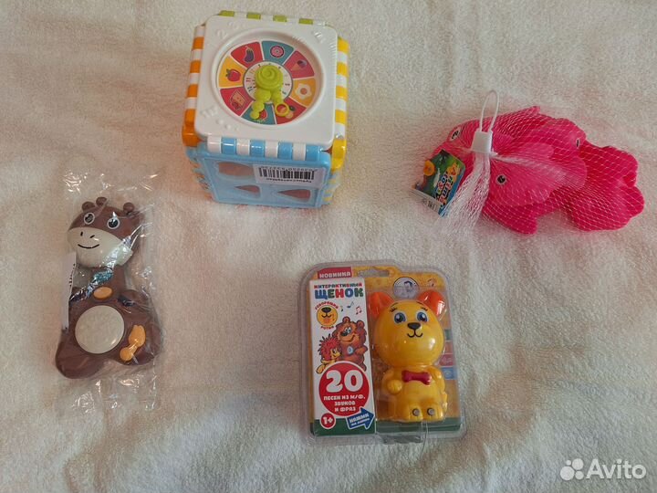 Пакет новых развивающих игрушек