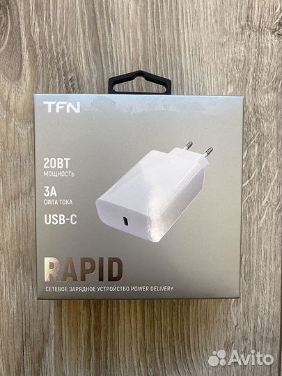 Сетевое зарядное устройство TFN 20Вт USB-C