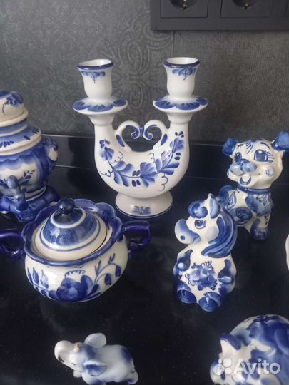 Фигурки гжель оригинал