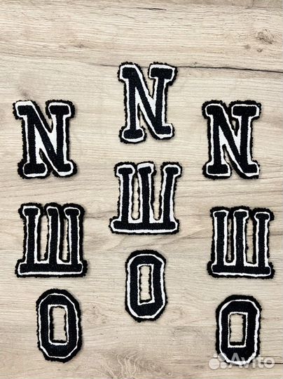 Ковровая вышивка (буквы)