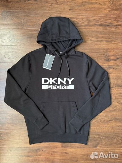 Толстовка S dkny с капюшоном оригинал